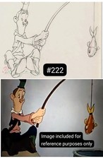 Stan Laurel Animation Drawing; Mother Goose Goes Hollywood (1938); Disney