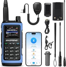 Digital Handheld Radio Scanner Fire Police VHF FM EMS Ham 2 Way Transceiver Dual