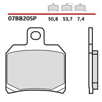 Brembo Hinteres BREMSBELAGE-KIT FUR Ducati Supersport S 620 03-03-COD.07BB20SP