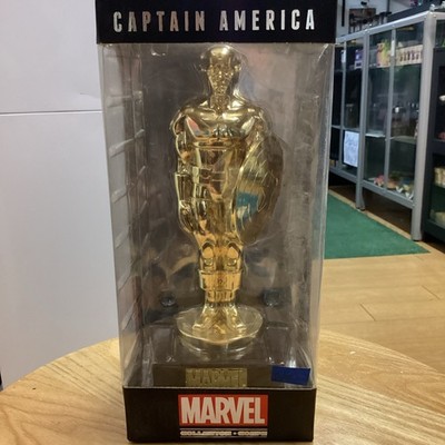 Funko Marvel Collector Corps Captain America Gold Statue 2015
