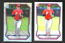 ELI WILLITS 2 Card Lot 2026 Bowman Chrome Mojo Refractor #BCP-95 / #BP-95 Base