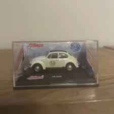 Schuco Junior Line VW Beetle Herbie 1:64 Diecast Model Car Classic Movie
