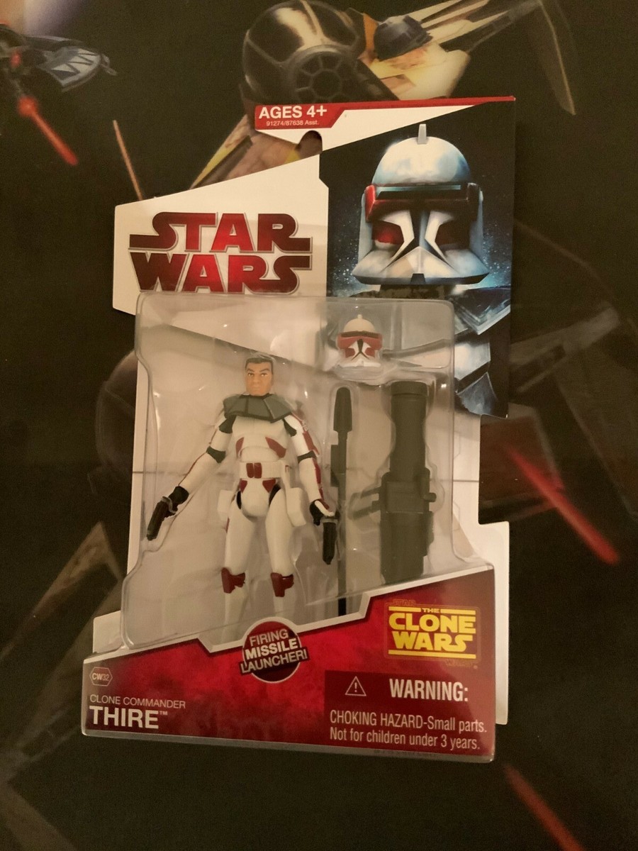 SF・ファンタジー・ホラー Star Wars Clone Commander Thire Commander Thire Firing Missile Launcher! The Clone Wars Collection
