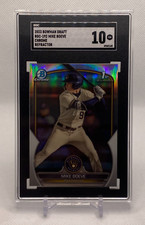 2023 Bowman Draft Chrome Mike Boeve Refractor 1st Bowman #BDC-192