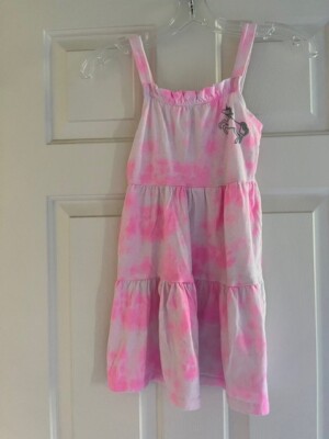 Little Girls Pink Sun Dress