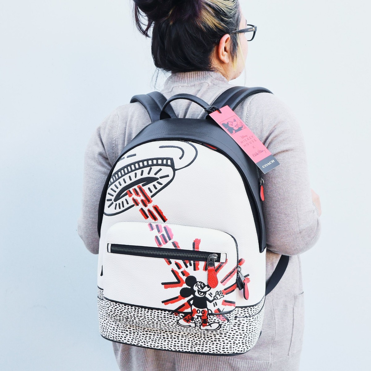 NWT Coach Limited Edition UFO STRIKE MICKEY Full Size Backpack | eBay
