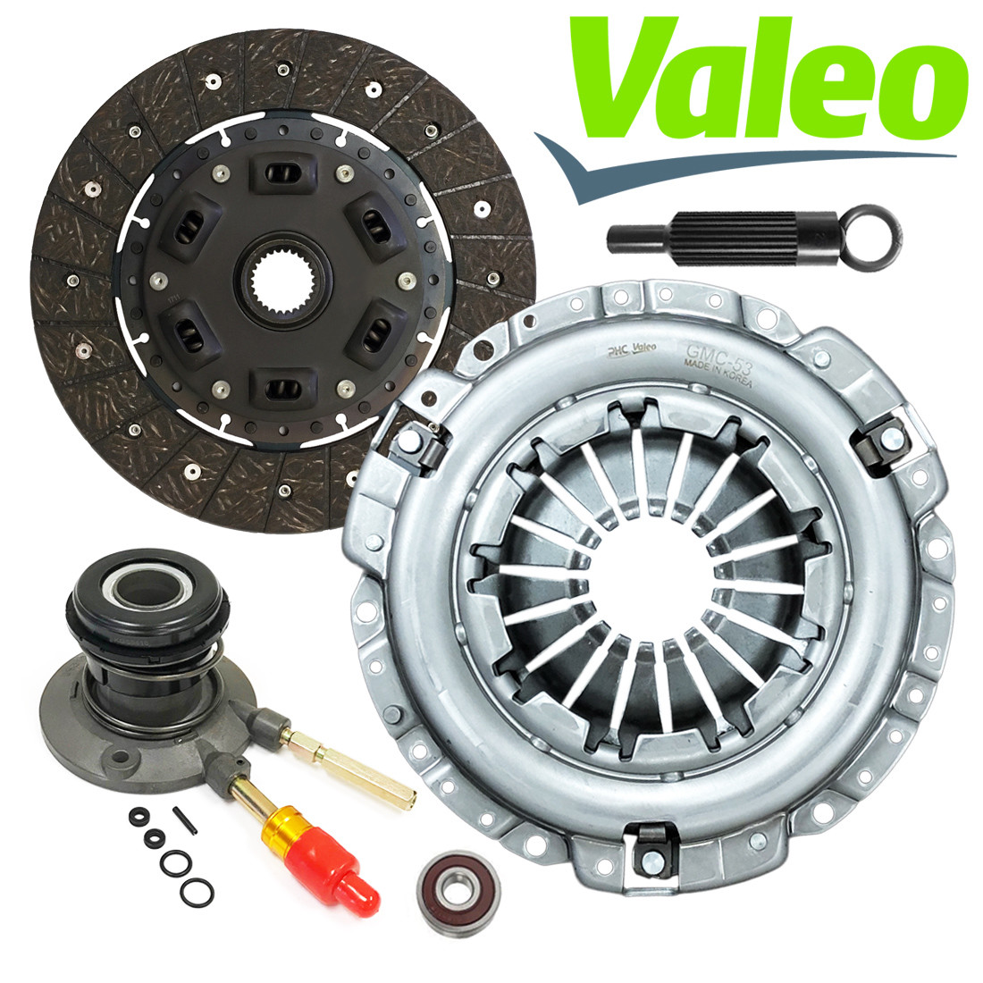 VALEO STAGE 2 CLUTCH KIT+SLAVE for 04-12 GMC CANYON CHEVY COLORADO ISUZU 2.8 2.9