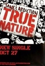 MUSIC POSTER~True Nature Promo Album Release Jane's Addiction Janes Perry Farrel