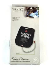 Wenzel Camper’s Solar Shower NIB 5 Gallon with Nozzle Spray