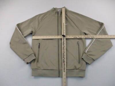 Nike Track Jacket Mens XS Brown Long Sleeve Windbreaker Zip