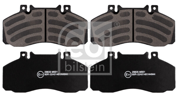 Febi Bilstein 16566 Brake Pad Set 0024206220s1 for sale online | eBay
