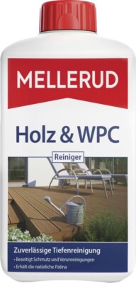  5,00L   1  L Mellerud Holz & WPC Spezial-Reiniger zuverlässige Tiefenreinigung