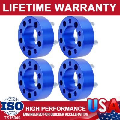 4PCS 2'' 5x4.5 5x114.3 Wheel Spacers for Jeep Wrangler YJ TJ Cherokee XJ KJ KK ZJ