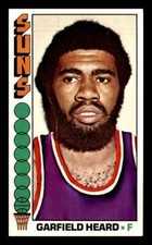 1976-77 Topps Garfield Heard #39 Phoenix Suns