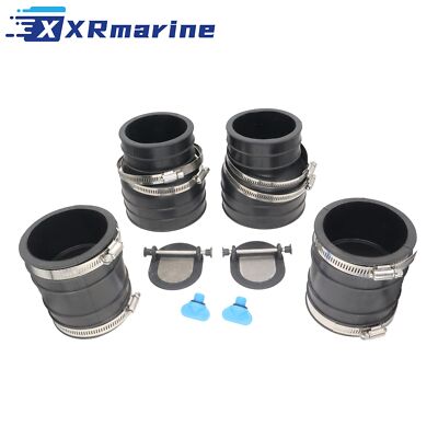 3'' MerCruiser Model GM V6 V8 WET Joint Sterndrive Exhaust Manifold Bellow Tube