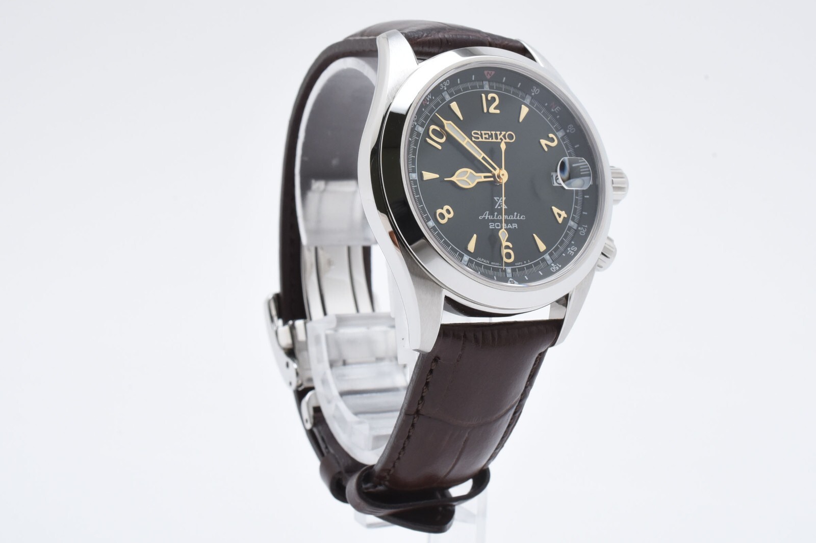 [Top Mint] Seiko Alpinist Prospex 6R35-00E0 SBDC091 Green Men's Watch Automatic image 6