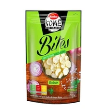 Munchee Kome Bites Rice Crackers (Onion Flavour) - Savoury & Crunchy Snack - 40g