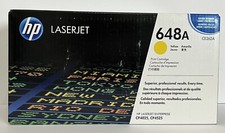 HP 648A High Yield Yellow Original LaserJet Toner Cartridge CE262A