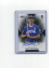 2020 Leaf Perfect Game All-American Game Day Black Benny Montgomery Auto 1/4