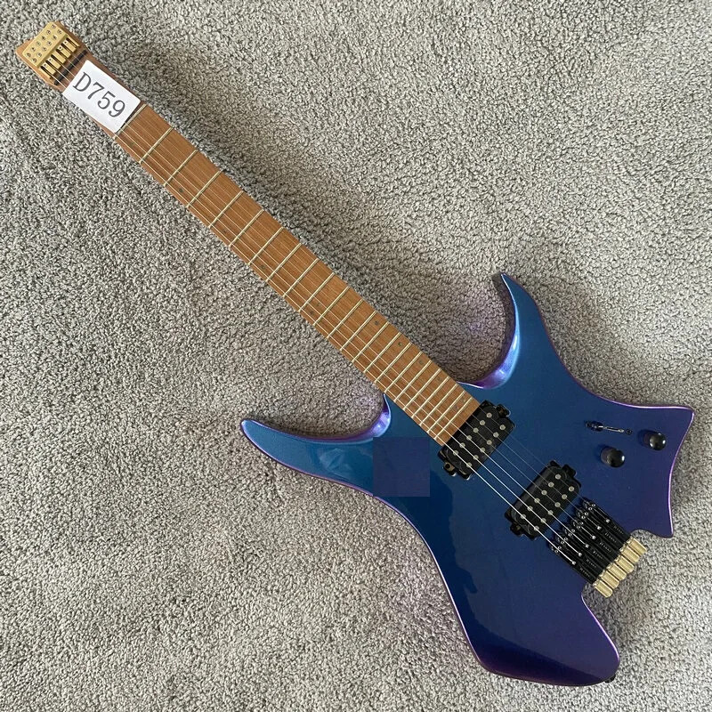 Chameleon Color Changing 6 Strings Headless Electric Guitar