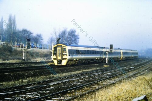 35mm Railway Slide Locomotive 158763 (RB34) - Foto 1 di 1