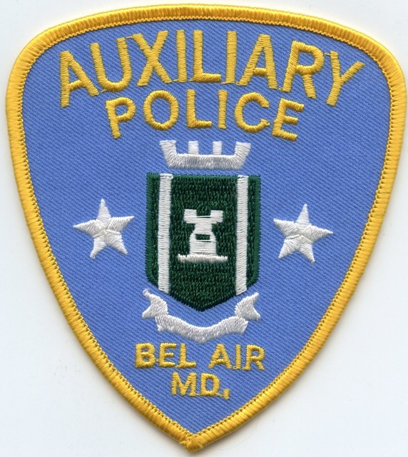 BEL AIR MARYLAND MD AUXILIARY POLICE PATCH eBay