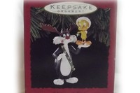 Hallmark Keepsake Ornament Sylvester And Tweety Looney Tunes Collection, New, Fr on sale Hallmark Keepsake Ornament Sylvester And Tweety Looney Tunes Collection, New, Fr on sale