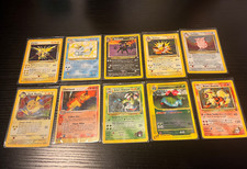 carte Pokemon singole ita/jap/eng: set base fossil jungle neo charizard umbreon