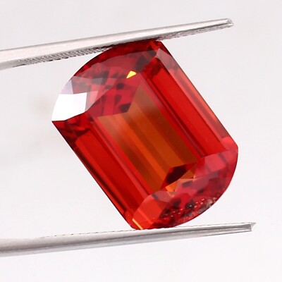 Natürlicher Ceylon Orange Fanta Saphir Lose Mastercut Fancy Edelstein 18x13 MM