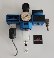 *PREOWNED* Festo LFR-3/8-S-5M-NPT Regulator &  HE-3/8-S-B PEV-1/4-B + Warranty!