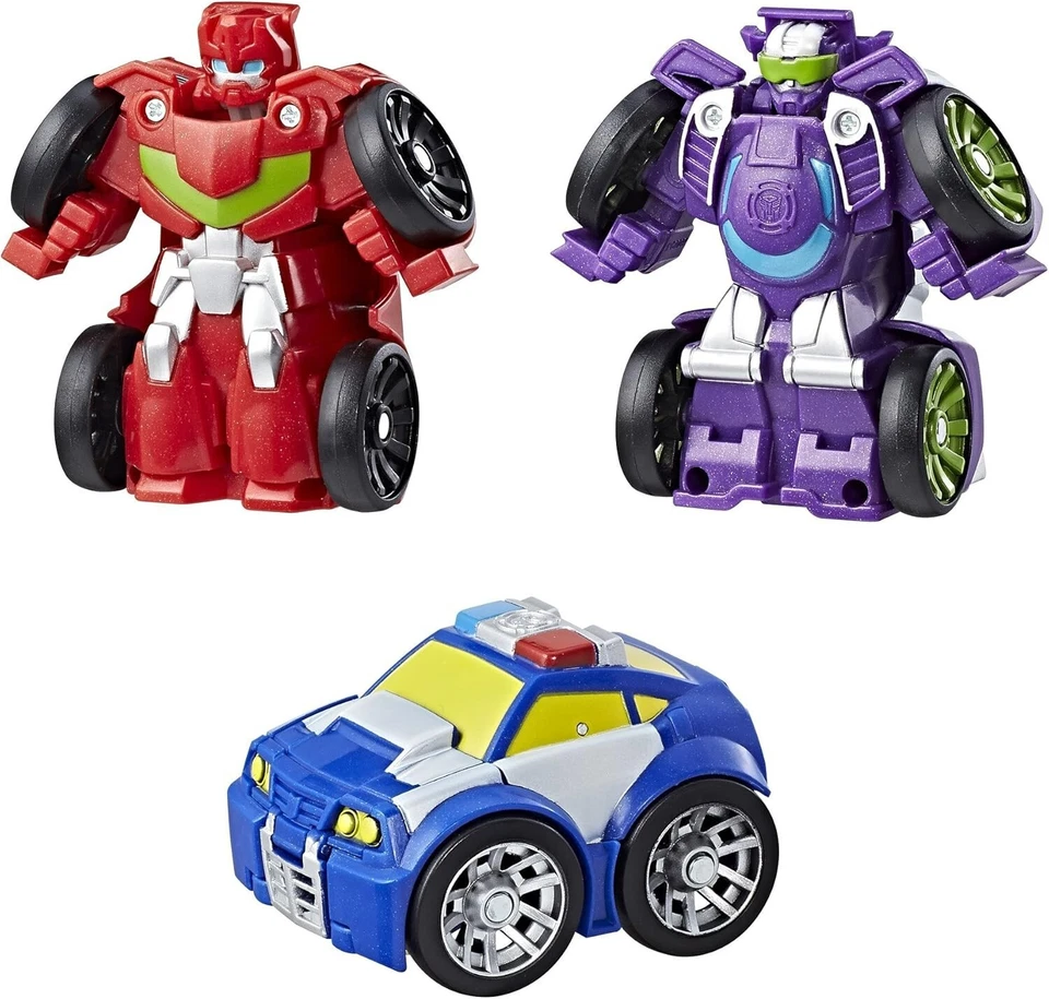 Hasbro Playskool Heroes Flip Racers Speedster Boulder Transformers Rescue Bots - Image 2 of 3
