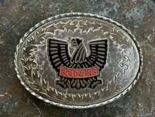 VINTAGE HONDA GOLDWING BELT BUCKLE FIREBIRD EAGLE EMBLEM USA MADE