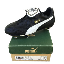 Vintage Puma King Pro JR Soccer Football Cleats Youth US 4 UK 3 EU 35 1/2 Black