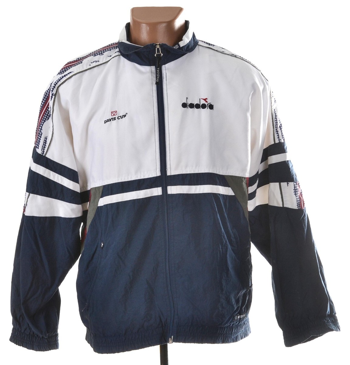 TENNIS DAVIS CUP DIADORA VINTAGE JACKET 1990'S SIZE M ADULT | eBay