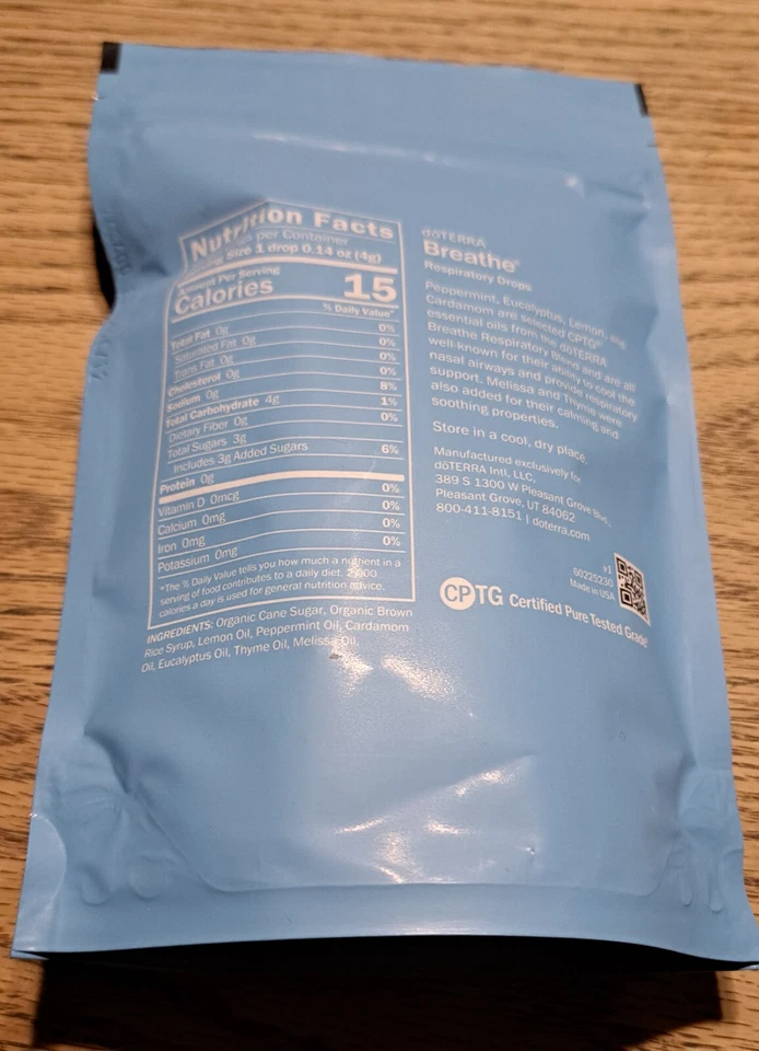 doTERRA 呼吸呼吸滴 - 全新/密封 - 喉滴 - 帮助呼吸 — 第 2/2 张图片