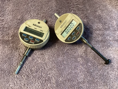 2–Mitutoyo Digital Micrometers…IDC-1012E……New Batteries…” GOOD SHAPE “