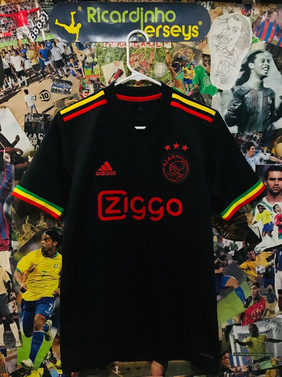 RARE Adidas Ajax Amsterdam 3rd Soccer Football Jersey 2021