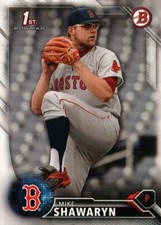 2016 Bowman Draft #BD-95 - Mike Shawaryn FBC - Boston Red Sox  16-229