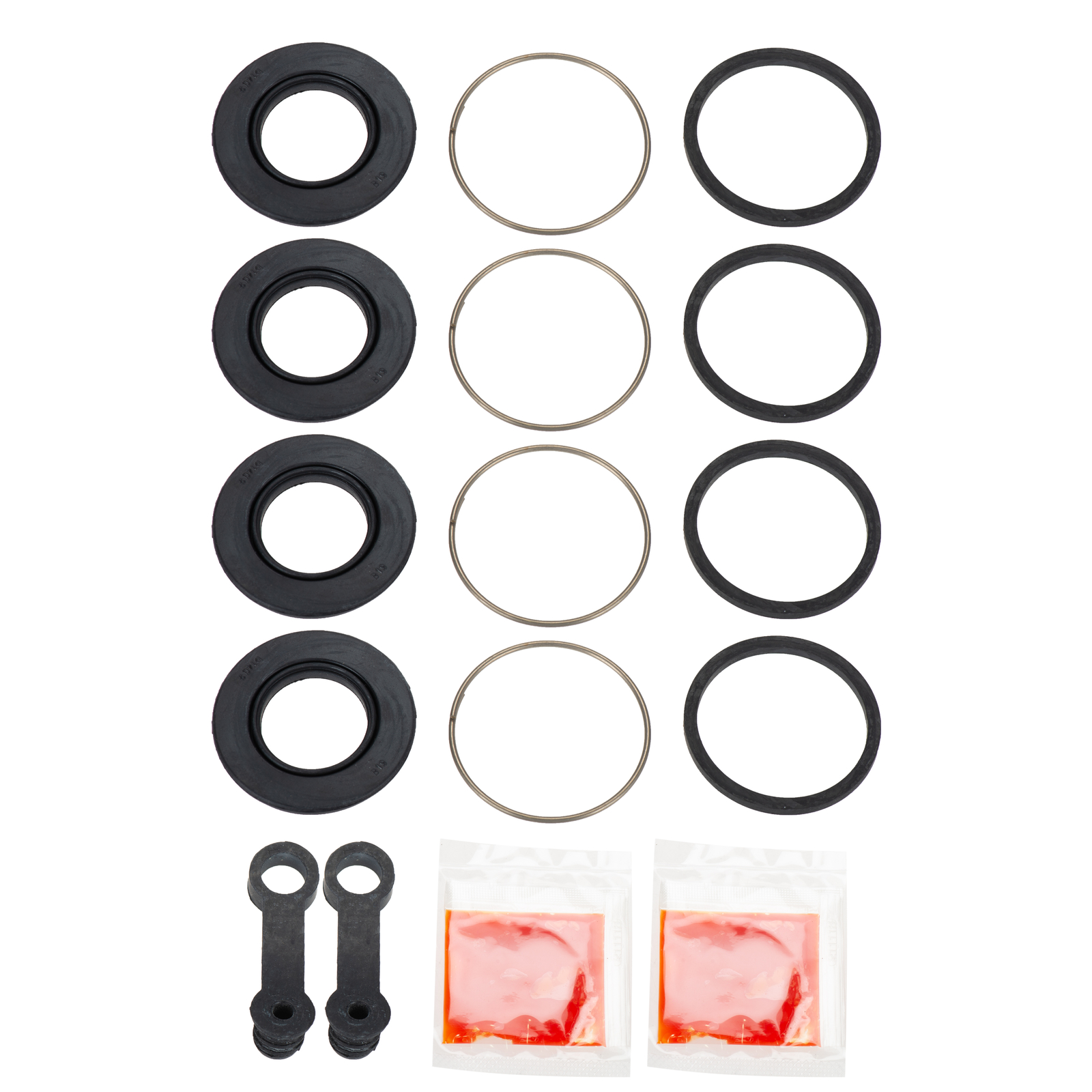Kit de sellos de freno de disco trasero para Subaru Impreza WRX 2006-2007 (P/N 26697FA0008A)