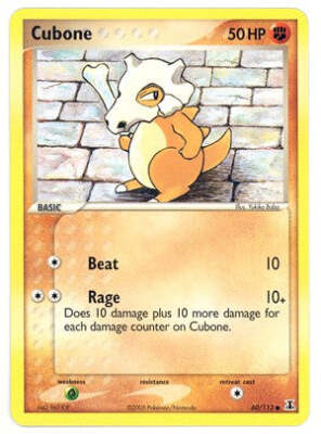 ののんこ113 Cubone 60/113 Delta Species for sale | eBay