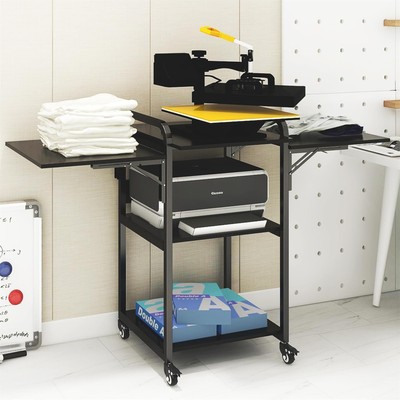 PUNCIA 3 Tier Foldable Movable DIY Heat Transfer Press Machine Stands 20'' He...