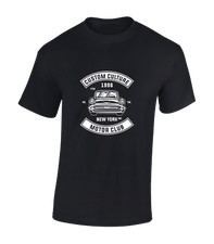CUSTOM CULTURE MOTOR CLUB MENS T SHIRT CARS PETROL HEAD AUTOMOBILE DAD GIFT