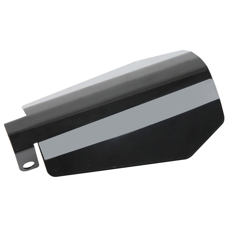 Large Motorcycle Handguards - Coffin Cut Gloss Black For Harley