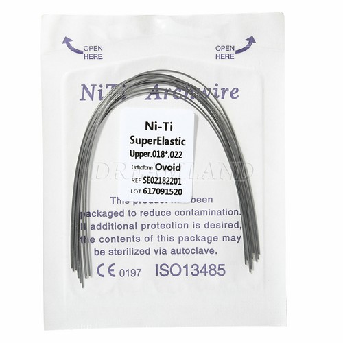 10 Packs Orthodontic Dental Super Elastic Niti Ovoid/Oval Arch Wires Rectangular - Picture 54 of 83