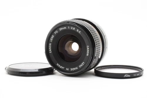 Canon FD 28mm f/2.8 s.c. [Near MINT] sc Wide Angle MF Lens from JAPAN