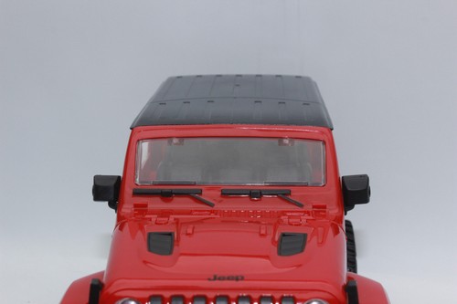 Double E Jeep Wrangler 1:14 RC rot CAR 4x4 Allrad RTR + Akku NEU OVP - Bild 18 von 23