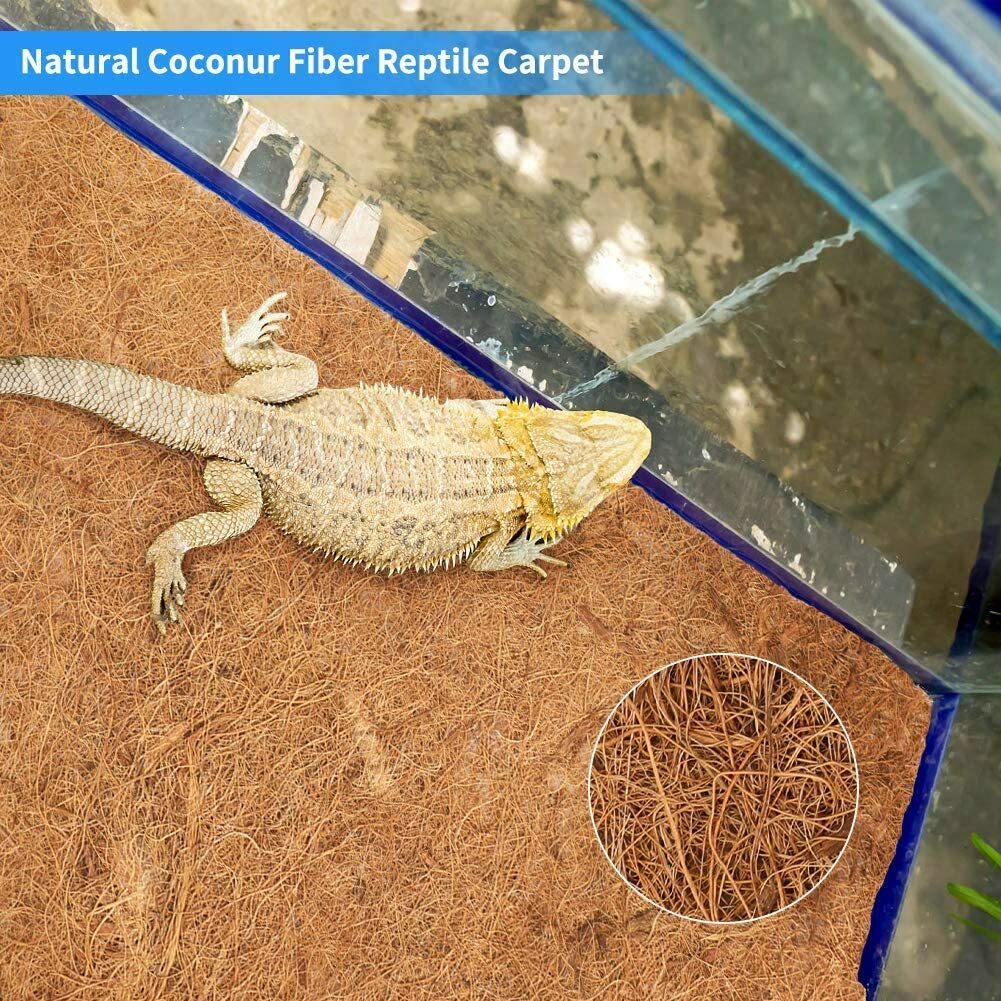 3pc Reptile Carpet 20x12 inch Terrarium Bedding Substrate Liner Reptile