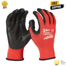 Image of Milwaukee Cut Level 3/C Dipped Resistant Glove - Milwaukee Work Gloves