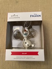 HALLMARK Disney Olaf's Frozen Adventure Christmas Tree Ornament w Box