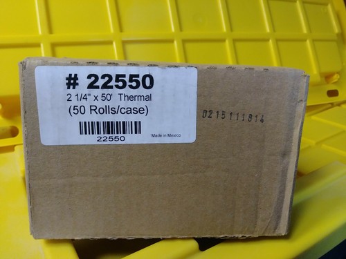 Ingencio Thermal Rolls 22550, 2 1/4" x 50', 50 Rolls *New* D-6.3oc30 - Picture 3 of 4